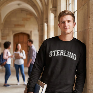 Sweatshirt Sweater de style universitaire STERLING Amérique C