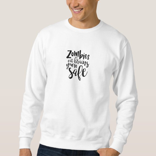 Sweatshirt Sweater Men - Zombies (Devant)