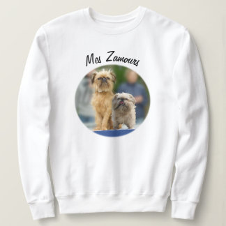 Sweatshirt Sweetshirt griffons bruxellois