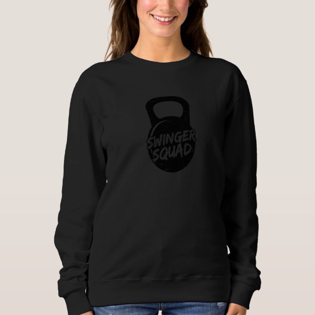 Sweatshirt Swinger Squad Kettlebell (Devant)