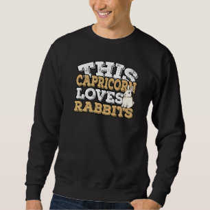 Sweatshirt Symbole Horoscope Zodiaque Capricorne Aime Les Lap