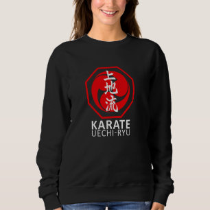 Sweatshirt Symbole karaté Uechi Ryu Kanji Japon Martial Art V