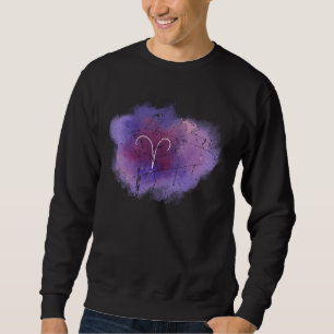 Sweatshirt Symbole Mois de la naissance Astrologie Béliers Sy