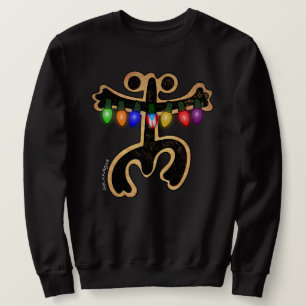 Sweatshirt Symbole Porto Rico Xmas Coqui Taino Drapeau Boricu