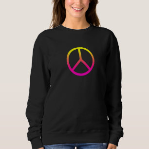 SWEATSHIRT SYMBOLE SYMBOLE DE LA PAIX UNIVERS L'AMOUR MONDE J