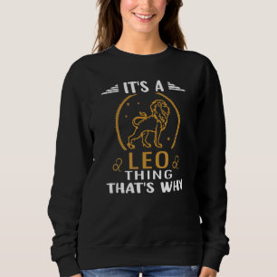 Sweatshirt SYMBOLE Zodiaque Horoscope Léo Astrologie