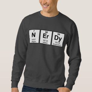 Sweatshirt Symboles périodiquement ringards d'élément