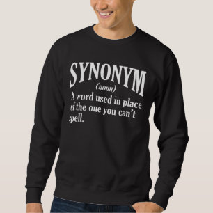 Sweatshirt Synonyme Définition Enseignant Anglais