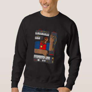 Sweatshirt Synthétiseur analogique Modulaire Synth Studio Gea