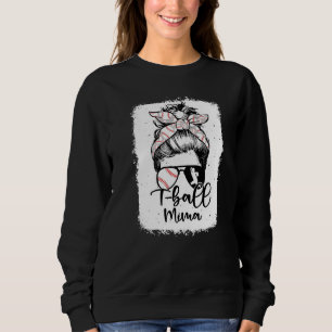 Sweatshirt T Ball Mima Vintage Léopard Chignon Décoiffé Décol
