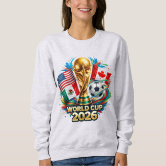 Sweatshirt T-shirt 2026 Coupe du Monde de Football 2026 | Spo