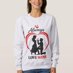 Sweatshirt T-shirt à manches longues pour femmes Cozy Always 