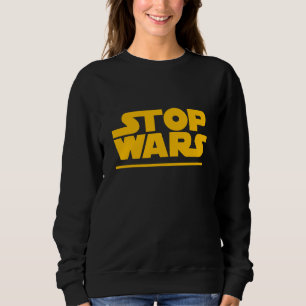 Sweatshirt T-Shirt avec logo parodique Stop Wars