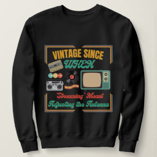 Sweatshirt T-shirt Cadeau Rétro Vintage - Cadeau d'anniversai