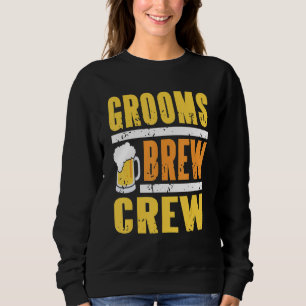 Sweatshirt T-Shirt de fête de bachelor rétro cool pour l'équi