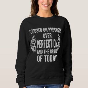 Sweatshirt T-shirt de motivation pour la forme physique centr