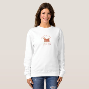 Sweatshirt T-shirt de Noël avec un jeu de mots drôle sur les