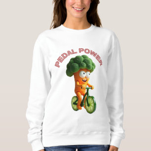 Sweatshirt T-shirt drôle Veggie Rider