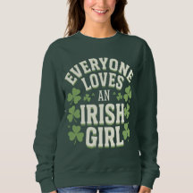T-shirt fille irlandaise offensive