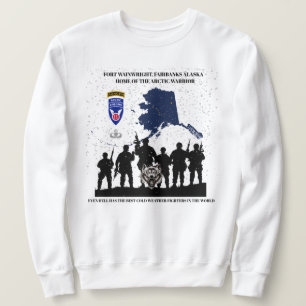 Sweatshirt T-shirt FORT WAINWRIGHT WARRIORS