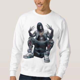 Sweatshirt T-Shirt Graphique Garçon D'Attitude Gras - Style D