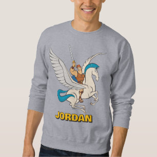 Sweatshirt T-shirt Hercule chevauchant Pégase