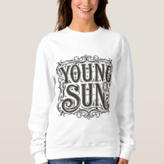 Sweatshirt T-shirt jeune Sun Vintage rétro transpiration grap