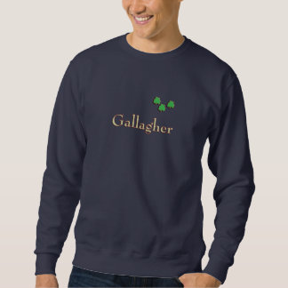 Sweatshirt T-shirt nommé fait sur commande de Gallagher