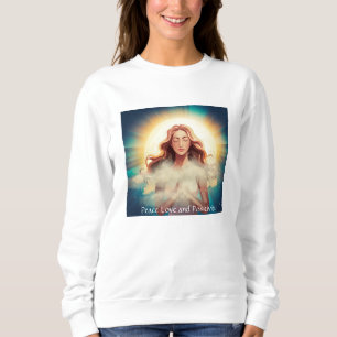 Sweatshirt T-shirt Peace Love et Positivity