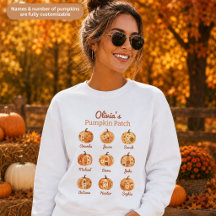 T-shirt personnalisable pour femmes Mom’s Pumpkin 