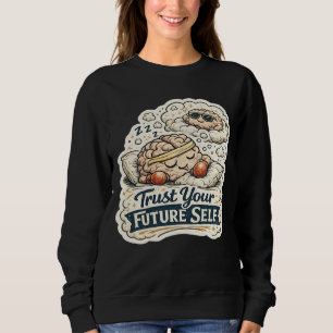 Sweatshirt T-shirt pour hommes avec graphique de squelette ré
