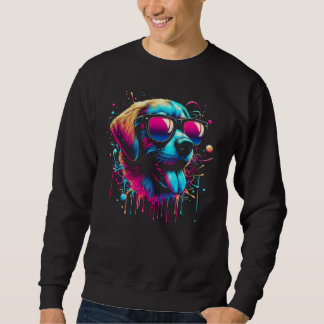 Sweatshirt T-shirt Retriever Paint Splash.