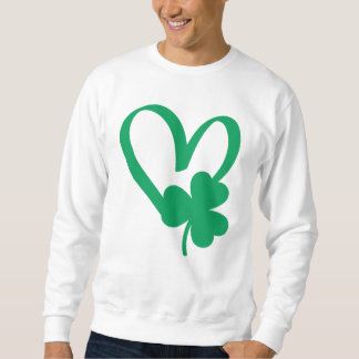 Sweatshirt T-shirt Shamrock de la Saint Patrick