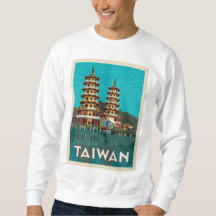 Sweatshirt Taïwan Pagode Du Dragon Et Du Tigre