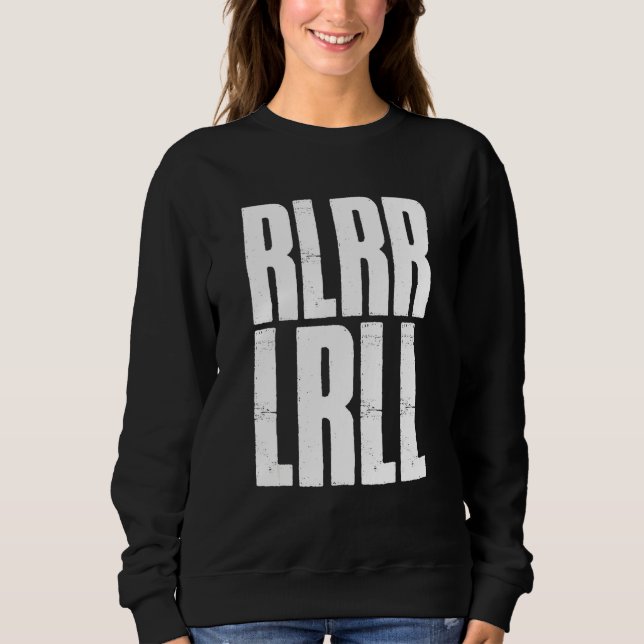 Sweatshirt Tambour Paradiddle Rlrr Lrll Batterie Tambourinage (Devant)