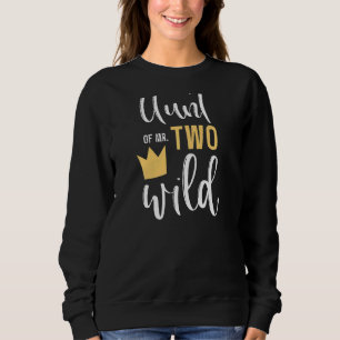 Sweatshirt Tante Des Femmes De M. Deux Wild 2e Anniversaire F