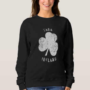 Sweatshirt Tara Meath Irlande Trèfle Vintage en Détresse