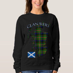 Sweatshirt Tartan de clan écossais Reid Écosse