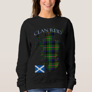 Sweatshirt Tartan de clan écossais Reid Écosse