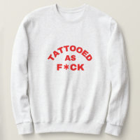 Tatoué comme T-shirt cool F*ck
