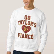 taylors fiancé tee sweatshirt, taylors fiance