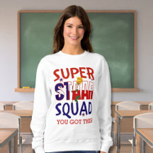Teacher de stade Texas Test Day Superstar Squad