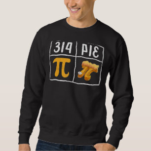 Sweatshirt Teacheurs de maths Chemises de jour Pi, Funny Pi S