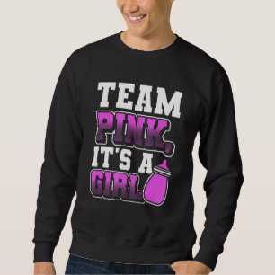 Sweatshirt Team Blue C'est une fille Grossesse Faire-part Gen
