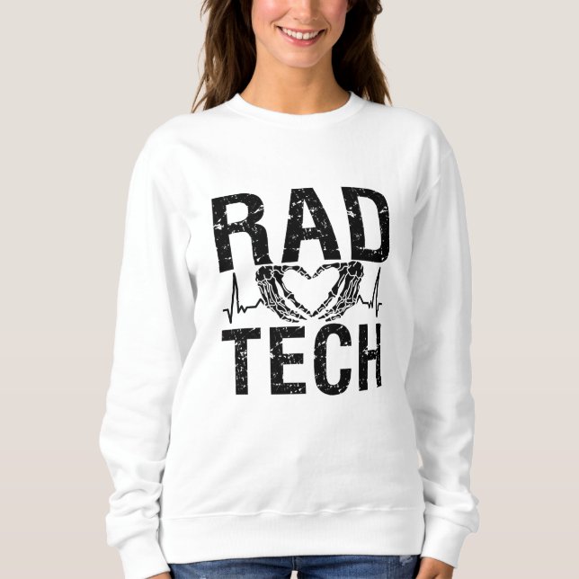 Sweatshirt Technologue en médecine technique Rad Xray Radiolo (Devant)