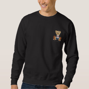 Sweatshirt Teddy Attitude Ours Casquette Asseyez-vous sur les