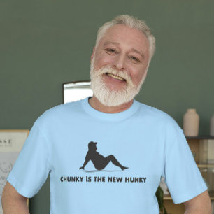 Sweatshirt Tee de Chunky Hunky : Positivité corporelle Porter