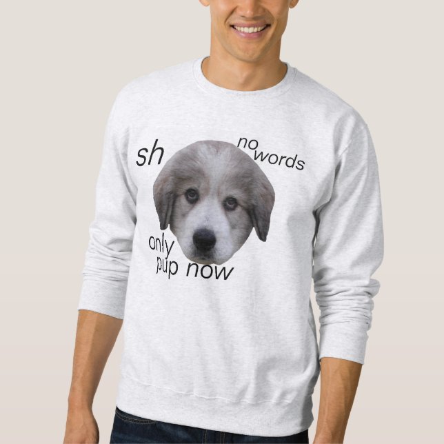 Sweatshirt temps de chiot (Devant)
