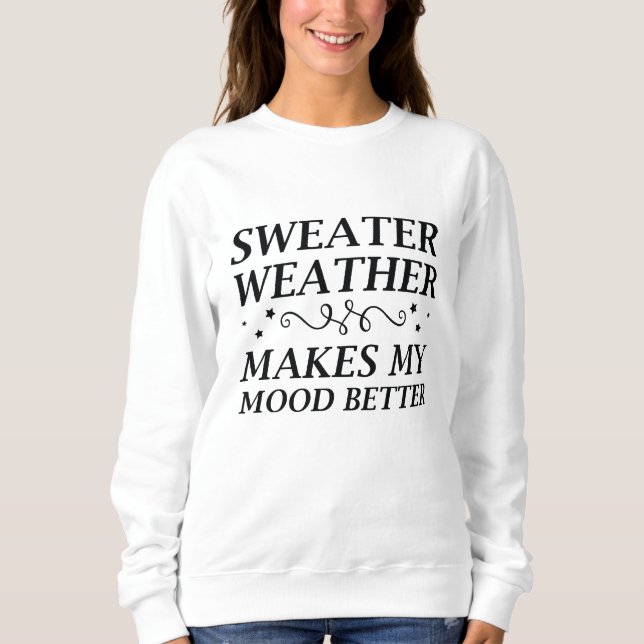 Sweatshirt Temps du pull (Devant)
