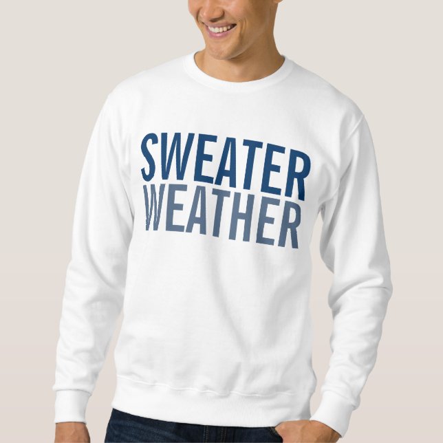 Sweatshirt Temps du pull (Devant)